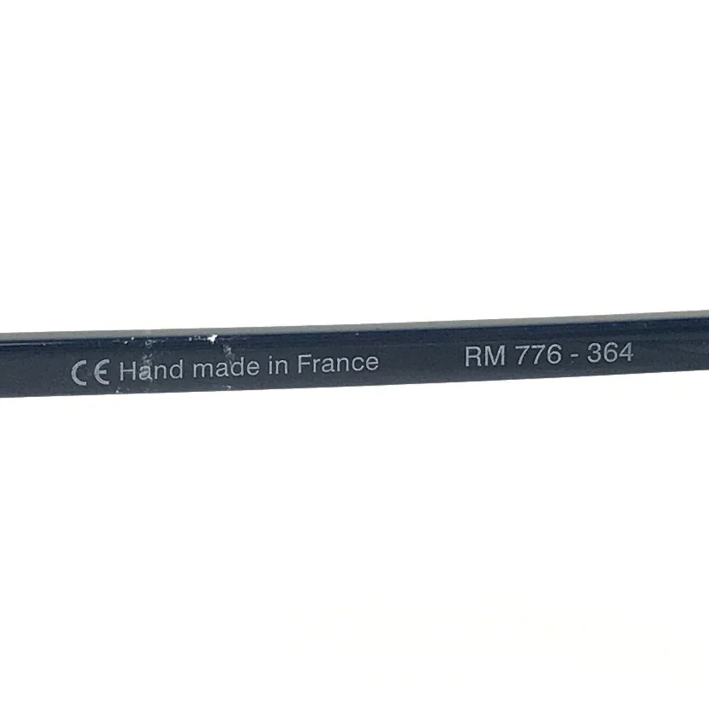 Robert Marc Sunglasses RM 776-364 Blue Silver Round Frames with Blue Lenses